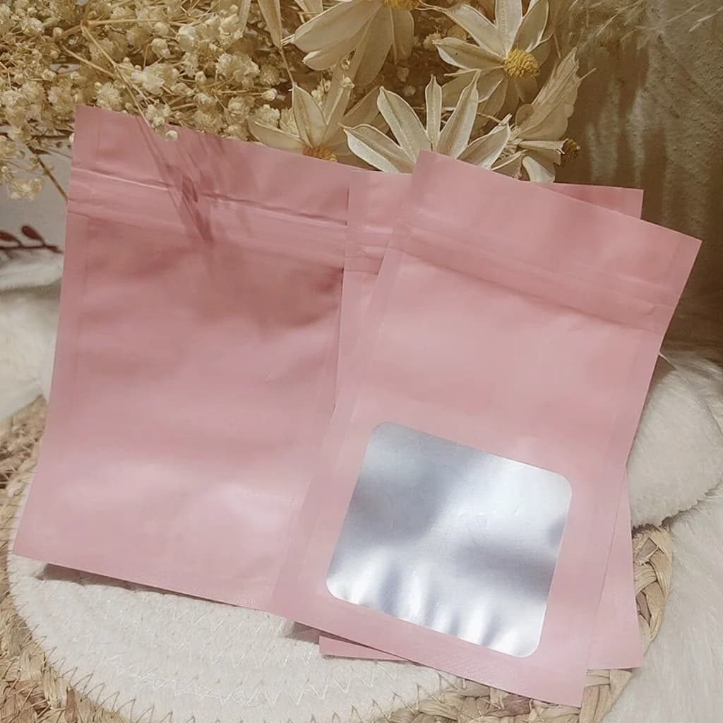 Zamrznjene plastične ziplock vrečke za orodja za nohte in nalepljive nohte
