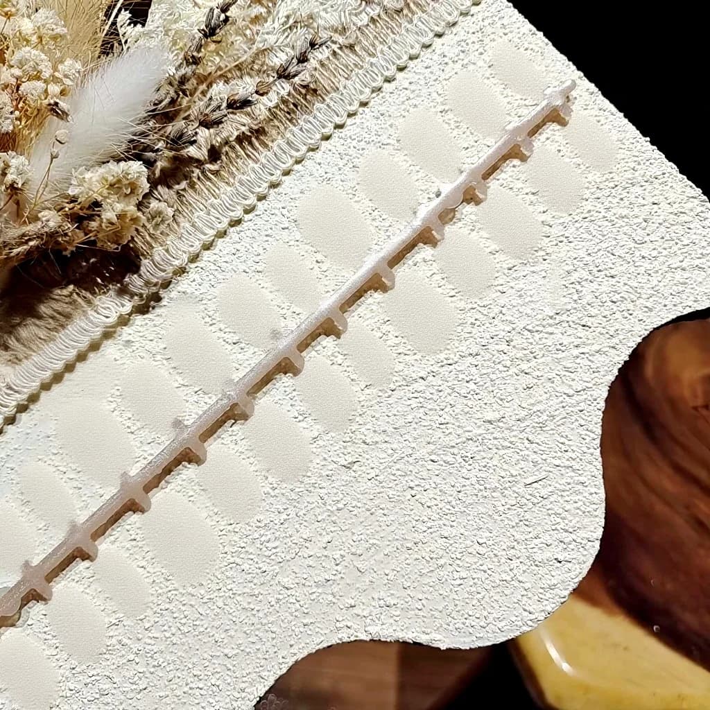 Rožnate marjetice mačje oko umetni nohti kratka balerinka